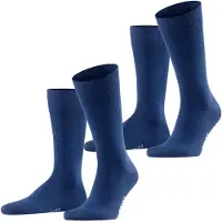 Falke Socken Happy Herren Royal Blue (2er-Pack)-Schuhgröße 43 - 46