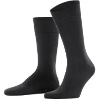 Falke Sensitive New York Herren Socken, 47-50, Schwarz, Uni