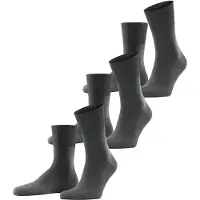 Falke Unisex Socken Run Bundle 3P SO 13029-3970 44-45 - Dark Grey - 44-45