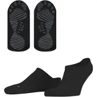 Falke Cool Kick Unisex Haussocken, 44-45, Schwarz, Uni