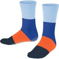 Falke Summer Kinder Haussocken, 39-42, Blau, Streifen, Baumwolle