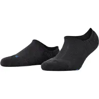 Falke Keep Warm Damen Füßlinge, 39-41, Schwarz, Uni, Schurwolle