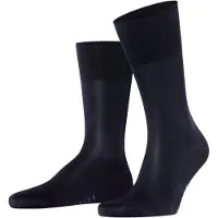 Falke Tiago Herren Socken, 49-50, Blau, Uni, Baumwolle
