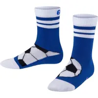 Falke Active Soccer Kinder Socken, 27-30, Blau, Motiv, Baumwolle