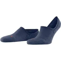 Falke Keep Warm Unisex Füßlinge, 37-38, Blau, Uni, Schurwolle