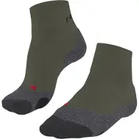 Falke TK2 Explore Short Damen Trekking Kurzsocken, 37-38, Grün, Wolle