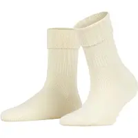 Falke Striggings Rib Damen Bootsocken woolwhite (2069) 39-42