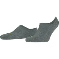 Falke Füßlinge "Keep Warm", Herren, Gr. 44-45, blau (smoke blau (6333)), Obermaterial: 65% Schurwolle WV. 34% Polyamid PA. 1% Elasthan EL., glatt, Socken Füßlinge