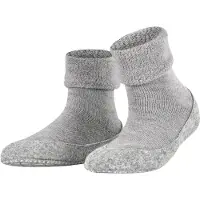 Falke Hausschuhe Cosyshoe Damen Light Grey-Schuhgröße 41 - 42