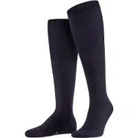 Falke Herren Socken Airport Kniestrümpfe 15435-6370 49-50 - Dark Navy - 49-50