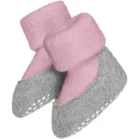 Falke Baby Cosyshoe Babys Hausschuhe, 19-20, Rosa, Uni, Schurwolle