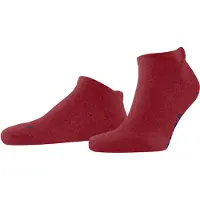 Falke Keep Warm Unisex Sneakersocken, 37-38, Rot, Uni, Schurwolle