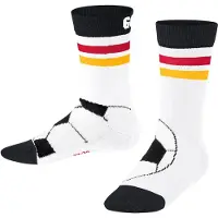 Falke Active Soccer Kinder Socken, 27-30, Weiß, Motiv, Baumwolle