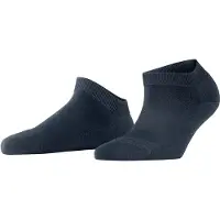 Falke Sneakersocken "ClimaWool", Damen, Gr. 37-38, blau (navy meliert (6127)), Obermaterial: 44% Polyamid PA. 28% Lyocell CLY. 28% Schurwolle WV., Socken Sneakersocken