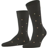 Falke Dot Herren Socken, 43-46, Braun, Punkte, Baumwolle