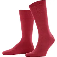 Falke Sensitive New York Herren Socken, 47-50, Rot, Uni
