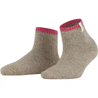 Falke Socken Cosy Plush Short Damen Nut Melange-Schuhgröße 35 - 38