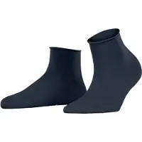 Falke Cotton Touch Damen Kurzsocken space blue (6116) 35-38