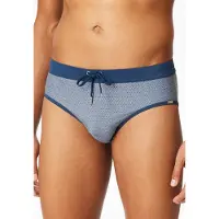 Schiesser Badehose "Ocean Swim" kontrastfarbener Bund mit Kordel