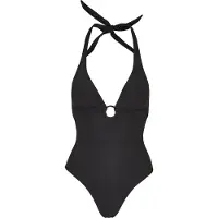 Urban Classics Badeanzug "Damen Ladies Recycled Neckholder Swimsuit"