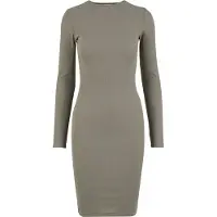 Urban Classics Shirtkleid "Damen Ladies Rib Dress" 1 tlg.