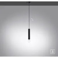 Paul Neuhaus Pendelleuchte - Schwarz - Metall - 1-flammig - 5 x 120 cm
