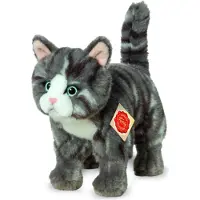 Teddy HERMANN® Teddy Hermann Katze stehend, grau, 20 cm