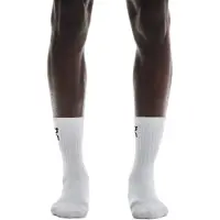 On Running Laufsocken Logo High Unisex White (3er-Pack)-Schuhgröße 35 - 38