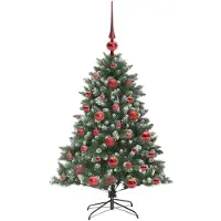 vidaXL Künstlicher Weihnachtsbaum Grün 120 cm