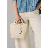 Pepe Jeans für Damen. PL0300152 Teagan Creme weiße Tasche (OSFA), Lässig, Polyurethan