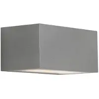 ROSSINI ILLUMINAZIONE RUFY Single Emission LED Wandleuchte 15W 4000K 100° IP65 Grau - Architektonische Außenbeleuchtung aus Aluminiumdruckguss - Rossini Group