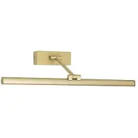 ROSSINI ILLUMINAZIONE SAYA – LED-Badezimmer-Wandleuchte 12 W IP44 3000 K 950 lm aus satiniertem Goldmetall – Beleuchtung für Spiegel und Gemälde – Rossini Group