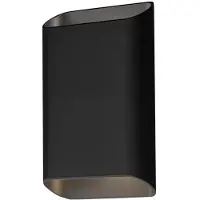 ROSSINI ILLUMINAZIONE PLAK LED-Wandleuchte 14W IP65 Doppelemission 3000K CRI90 in Metallschwarz-Finish - Interior Design Lighting Rossini Group