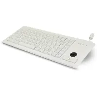 Cherry G84-4420LPBEU, Kabelgebunden, PS/2, Grau