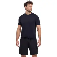 Falke Herren Training T-Shirt, XL-XXL, Schwarz, Struktur