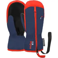 Reusch Fäustlinge Ben Mitten Baby Dress Blue / Cherry Tomato-0 - 1 Jahr