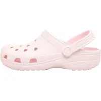 Crocs Clog "Classic Hearts Cut Out Clog", Damen, Gr. 38, Croslite, rosa (bubble ice), Schuhe Clog, Hausschuh, Schlupfschuh, Sommerschuh mit Cut-Outs