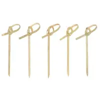 Papstar 250 Fingerfood - Picker "pure" 6 cm "Knoten"