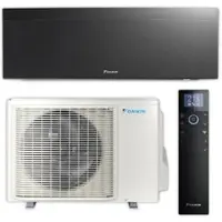 Daikin Split Klimaanlage Komplett-Set | Nepura Emura 3 | Schwarz | 3,0 kW