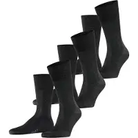 Falke Herren Socken Tiago Bundle 3P SO 12409-3095 39-40 - Anthracite Mel. - 39-40