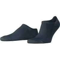 Falke Family Herren Füßlinge, 39-42, Blau, Uni, Baumwolle