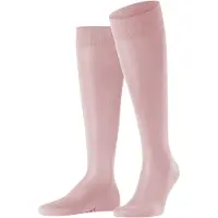 Falke Tiago Herren Kniestrümpfe, 39-40, Rosa, Uni, Baumwolle