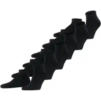 Falke Herren Sneakersocken Happy Bundle 6-Pack SN 12516-3000 43-46 - Black - 43-46
