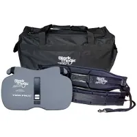 Black Magic Xl Set Angelkampf Gürtel Schwarz,Grau Schwarz,Grau One Size