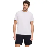 Falke Herren Training T-Shirt, XL, Weiß, Uni