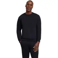 Falke Sweat Herren Sweatshirt, 3XL, Schwarz, Uni, Baumwolle