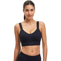 Falke Damen Training Sport-BH, M, Schwarz, Uni