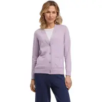 Falke Cardigan "Cardigan", Damen, Gr. S, lila tint (8678), Strickjacken Cardigan