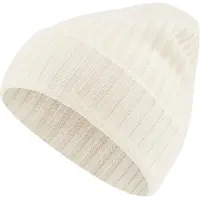 Falke Pure Cashmere Unisex Mütze, Onesize, Weiß, Kaschmir