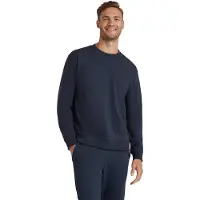 Falke Sweat Herren Sweatshirt, M, Blau, Uni, Baumwolle